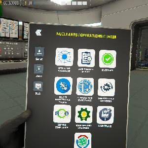 Nucleares - Tablet del Centro Operativo