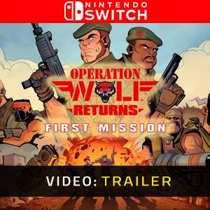 Operation Wolf Returns First Mission Nintendo Switch - Trailer