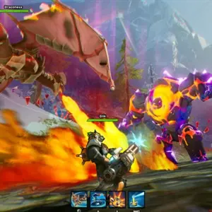 Out of Time - Boss Golem di Lava