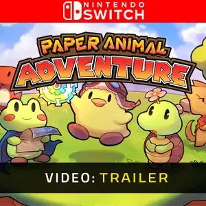 Paper Animal Adventure Nintendo Switch - Video Trailer