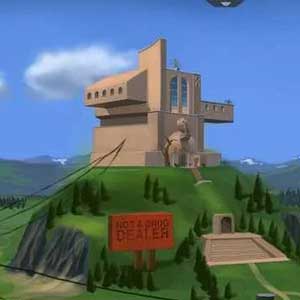 Casa in cima alla montagna