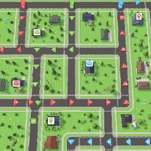 Parcel Master - Autista Blu