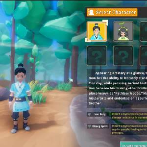 Pathless Woods - Seleziona Personaggio