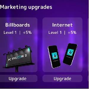 PC Tycoon 2 - Aggiornamenti Marketing