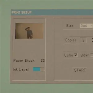 Photomaly - Impostazioni di Stampa
