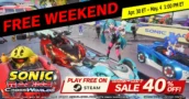 Gioca a Sonic Racing CrossWorlds Gratis Questo Weekend Su Steam