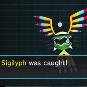 Pokemon Dreamradar Nintendo 3DS Sigilyph