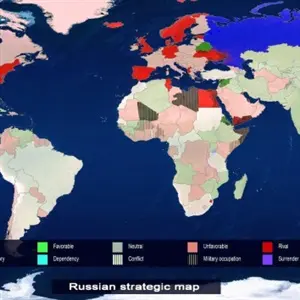 Power & Revolution 2022 Edition - Mappa del Mondo