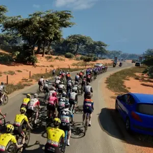 Pro Cycling Manager 25 - Vista dall'alto