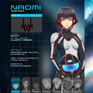 Psyvariar 3 - Giocatrice Naomi