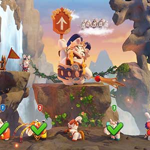 Rabbids Party of Legends - Puntate il Joy-Con