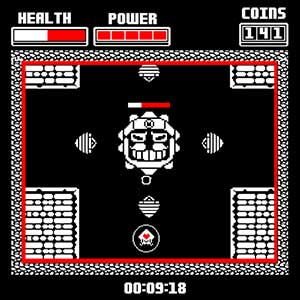 Bellissima grafica pixel art monocromatica