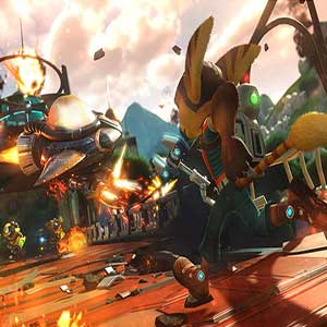 Ratchet and Clank PS4 Metro Ship