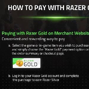 Razer Gold Gift Card - Metodo di pagamento