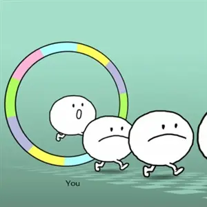 Rhythm Heaven Groove - Rotolamento di Cerchi