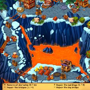 Robin Hood Country Heroes - Villaggio distrutto