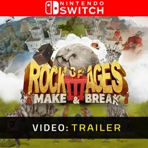 Rock of Ages 3: Make & Break Nintendo Switch - Video Trailer