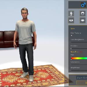Rock Star Life Simulator - Personalizzazione del Personaggio