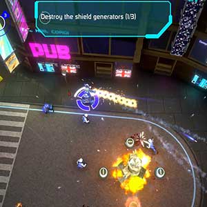 distruggere i generatori di scudi