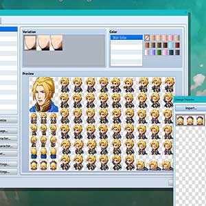 RPG Maker MV Generatore di caratteri