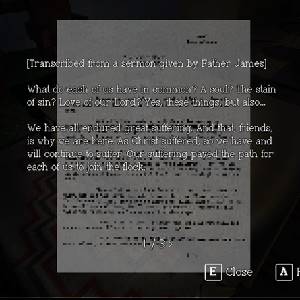 Sagebrush - Sermone Trascritto di Padre James