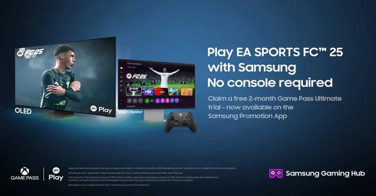 samsung tv ea sports games