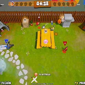 gli avversari per rubare le loro noci