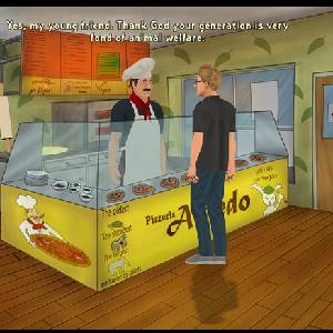 Scott Whiskers in the Search for Mr. Fumbleclaw Pizzeria di Alfredo