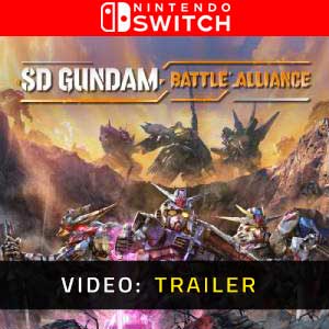 SD Gundam Battle Alliance Nintendo Switch Video Trailer