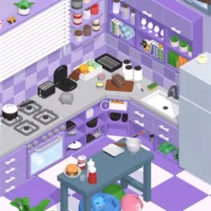 Secret Paws - Cozy Apartments - Cucina 3D