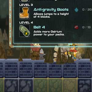 Secrets of Deep Earth Equipaggiamento