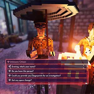 Shadows of Doubt - Dialogo