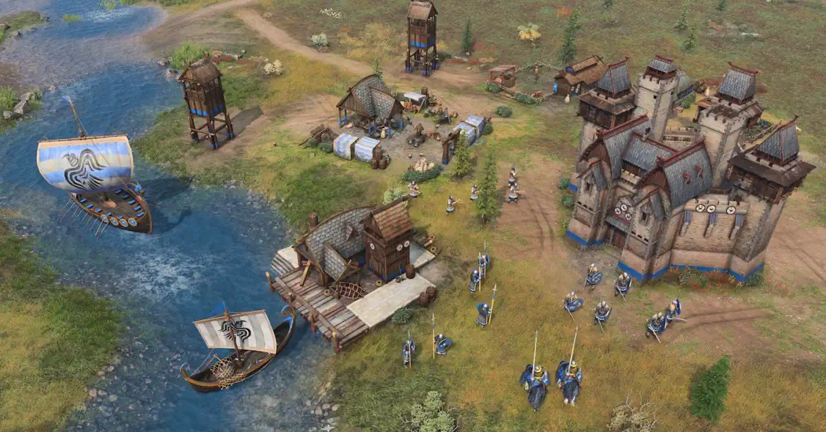 La prossima espansione Raiders of the North introduce feroci nuove tattiche di fanteria in prima linea nello RTS