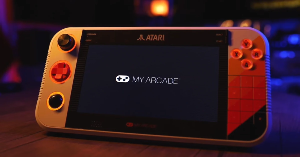 Atari Gamestation Go New Handheld Console Full Reveal At CES 2025 