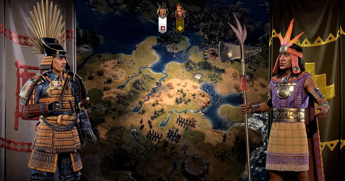 Il DLC Brush & Blade introduce nuovi leader e mappe in Civilization 7 Il DLC Brush & Blade introduce nuovi leader e mappe in Civilization 7