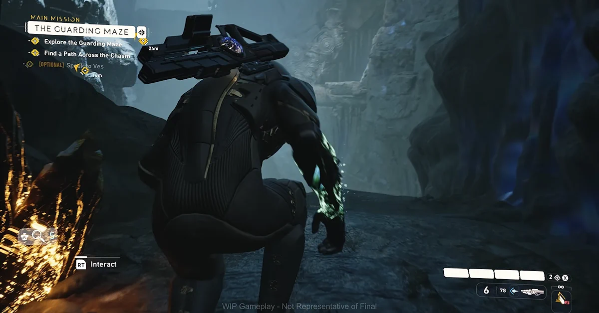Il più recente gameplay di Exodus mette in mostra la verticalità e i pericoli strutturali del Guarding Maze
