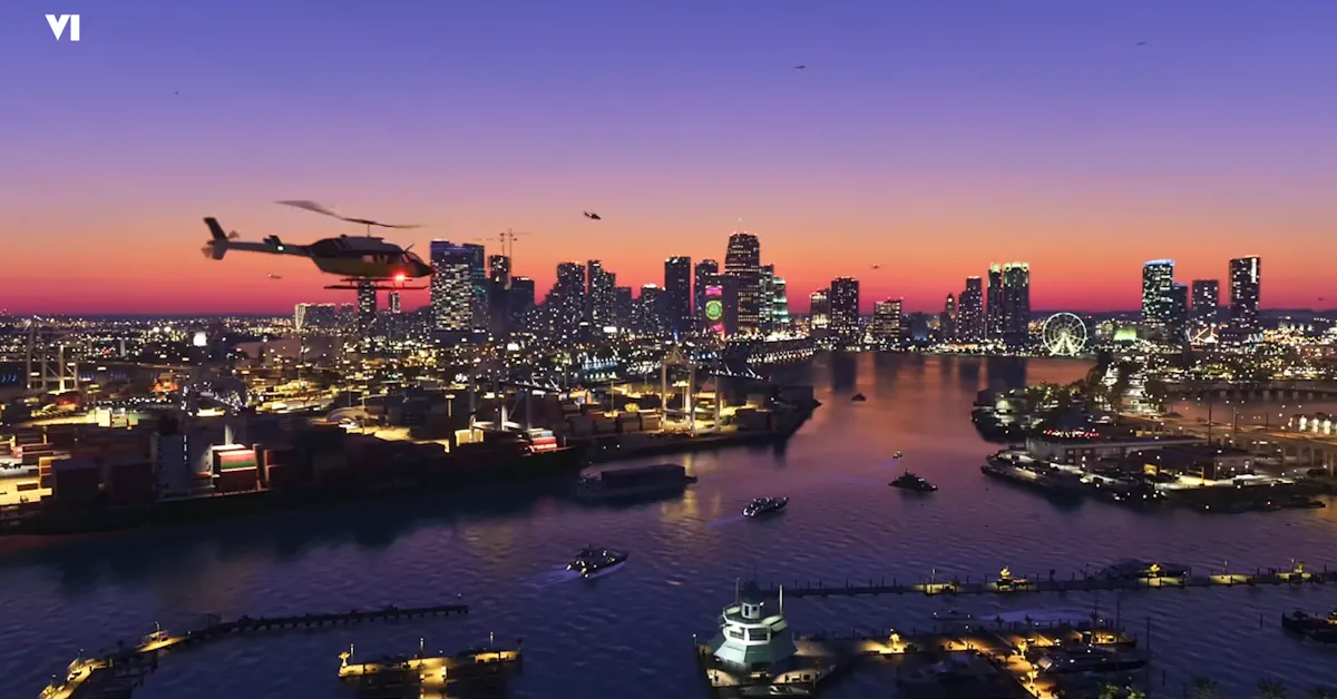 Rockstar Games ha aggiornato la pagina di destinazione con una splendida inquadratura di Vice City