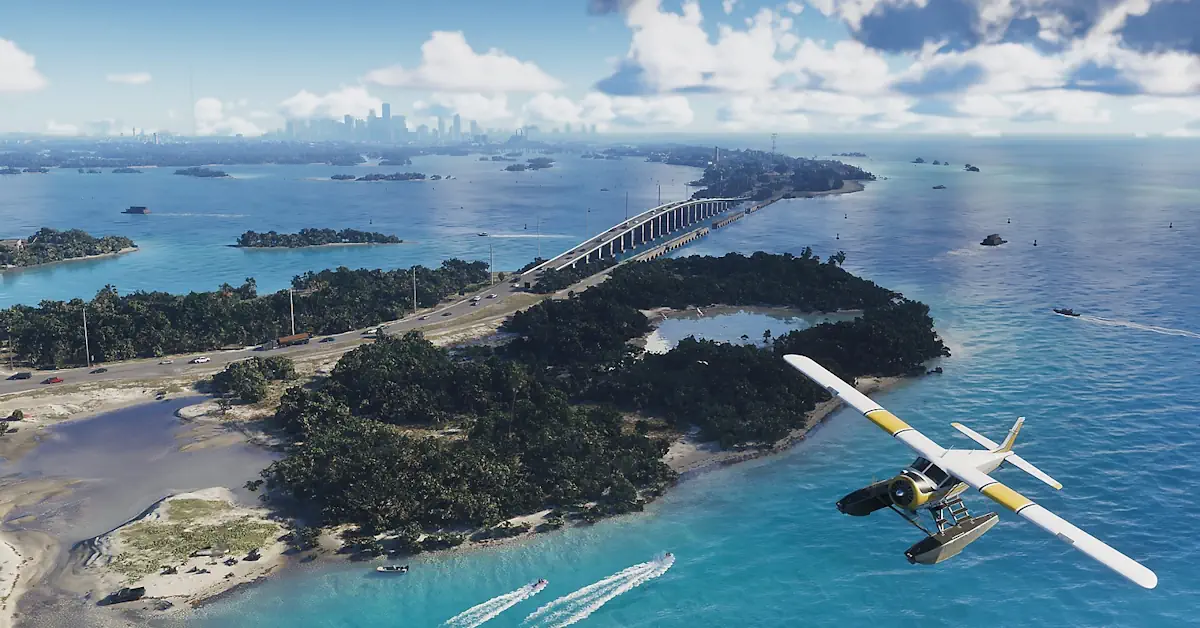 Uno sguardo ai cieli di Vice City, segnale che la lunga attesa per la prossima gigantesca uscita di Rockstar sta finalmente volgendo al termine