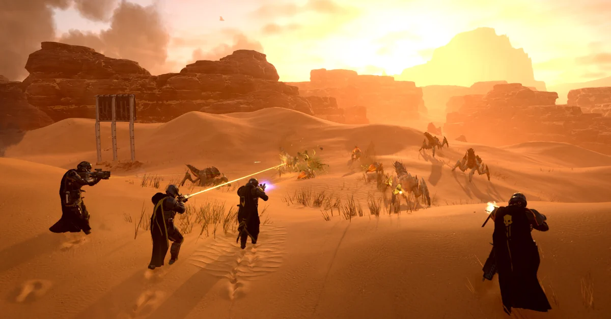 Le squadre di Helldivers 2 affrontano la minaccia degli Automi nella Guerra Galattica