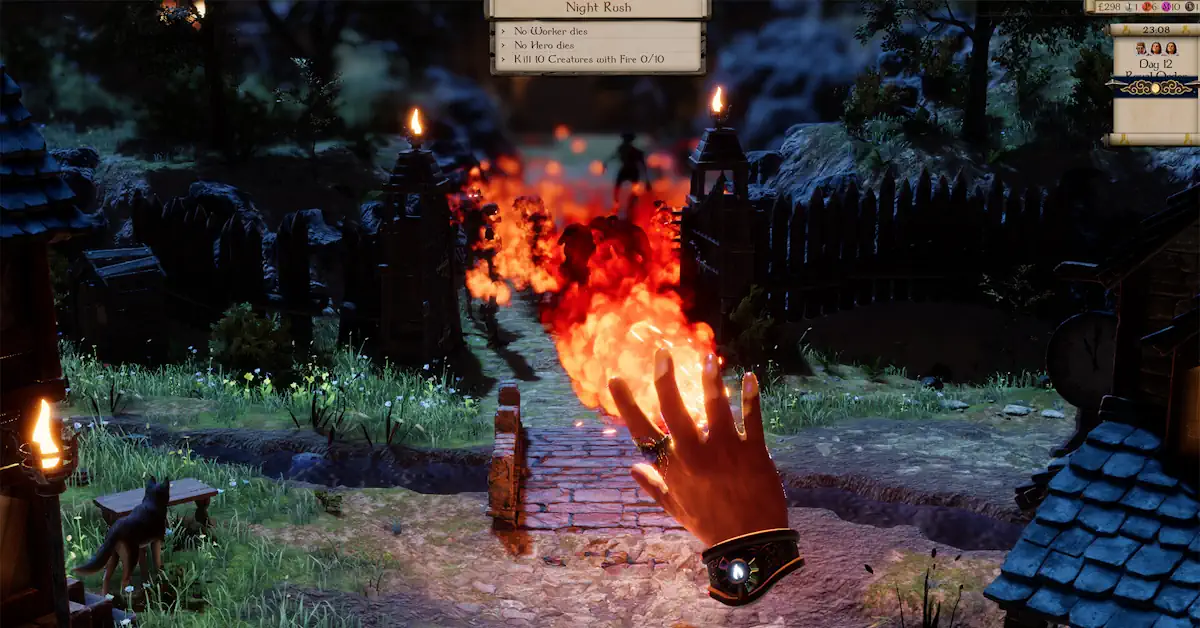 Peter Molyneux torna alle sue origini con un god game che unisce la costruzione di città e la sopravvivenza notturna