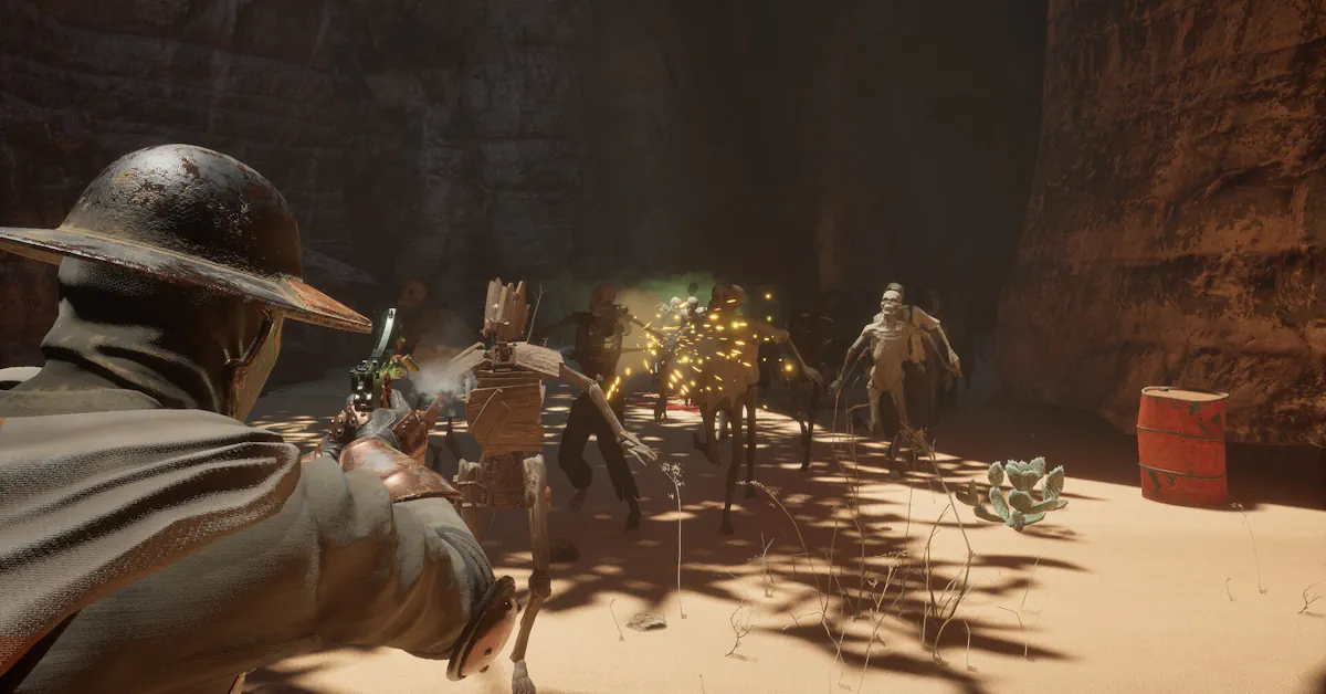 Canyons:  il team dietro Breathedge porta un PvE in Coop a 4 Giocatori in un mondo desertico!