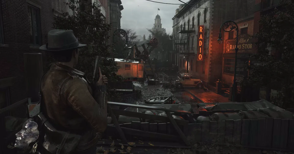 La città inondata di Arkham presenta un ambiente ostile pieno di orrori lovecraftiani