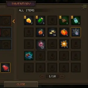 Sin Slayers Reign of The 8th - Inventario