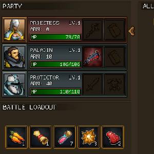 Sin Slayers Reign of The 8th - Inventario