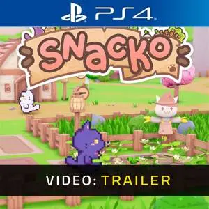 Snacko PS4 Video Trailer