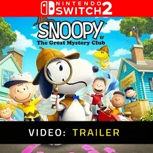 Snoopy & The Great Mystery Club Nintendo Switch 2 - Video Trailer
