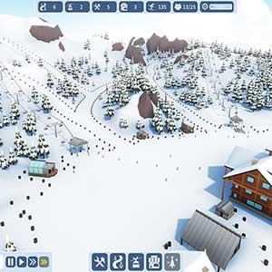 Snowtopia Ski Resort Builder Piste