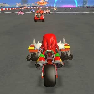 Sonic All Stars Racing Transformed - motocicletta
