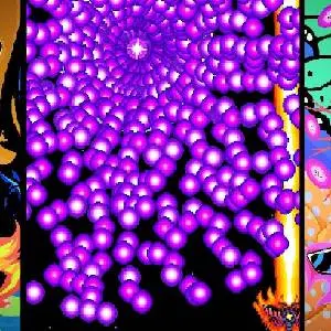 Space Moth DX - Attacco Della Sfera al Neon