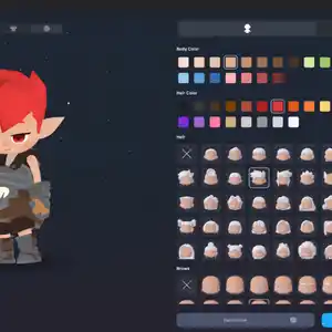 SpiritVale - Personalizzazione del personaggio